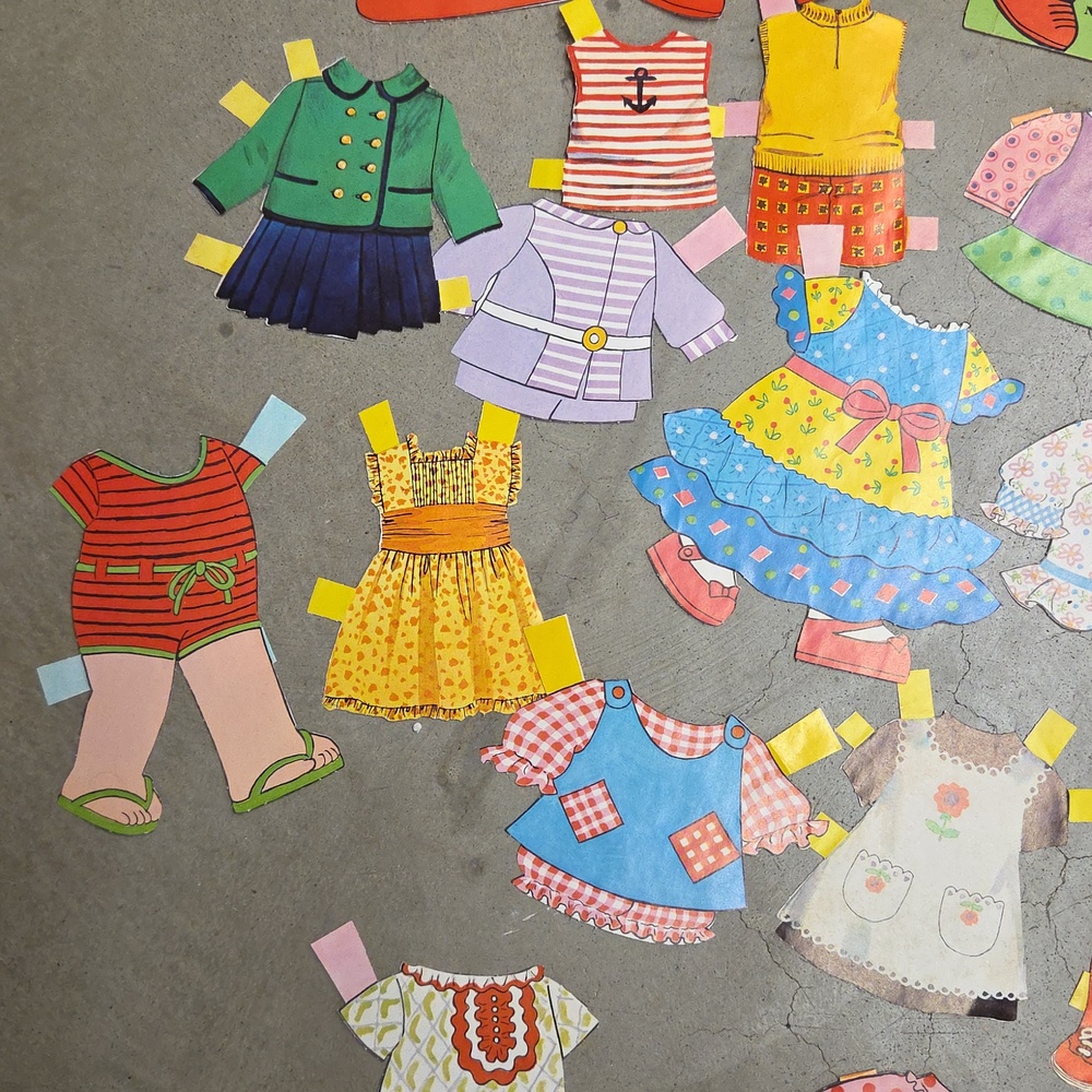 Vintage 1971 NANCY (Philomène) Paper Doll‎ Set (United Feature Syndicate) - Picture 7 of 8